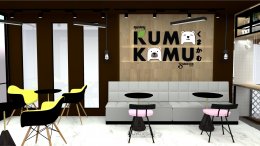 Design, manufacture and installation of stores: Kuma Kamu, Tea Shop, Italian Soda Drink, Bang Yai, Nonthaburi